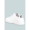 Claude Faux Leather Back Panel Detail Women Sneakers - 3 of 4