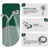 Cobbe Brushed Nickel Single Handle Wall Mount Shower Kit with Bathroom 7 Settings (with Filtration) Hand Shower and Tub Spout with 59-Inch Hose - 4 of 4