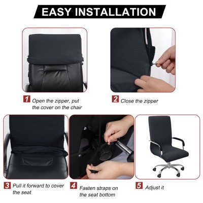 Piccocasa 1 Pc Stretch Office Chair Cover Armchair Protector : Target