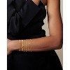 Gold Bracelets for Women Waterproof, 14K Real Gold Jewelry Sets Trendy Thin Dainty Stackable Cuban Link - 4 of 4