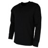 Knocker Men's Big & Tall Crewneck Henley Lounge Top - 2 of 3