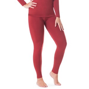 Rocky Women's Thermal Bottoms Long Johns Underwear Pants Fleece Lined Base Layer Pants, Tagless Insulated For Outdoor Ski Warmth/Extreme Cold Leggings - 1 of 4