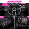 12V Ride on UTV Car, Licensed Can-Am Electric Off-Road UTV Car, Kids Truck Remote Control, Large Seat, Ride on Toy for Kids - 4 of 4