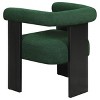 Coaster Home Furnishings Ramona Boucle Upholstered Accent Side Chair Green and Black - 2 of 4