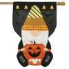 Briarwood Lane House Flag 40x28 For Outdoor Halloween Gnome Burlap For Halloween House Flag - 2 of 4