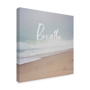 Trademark Fine Art -Laura Marshall 'Serene Sea I' Canvas Art - 1 of 3