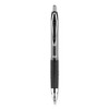 uniball Signo 207 Gel Pen, Retractable, Medium 0.7 mm, Black Ink, Smoke/Black Barrel, Dozen - image 3 of 4