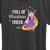 Women's - Disney - Full Of Christmas Cheer Rapunzel Short Sleeve Graphic T-Shirt - 2 of 4