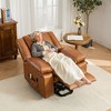 Electric Power Lift Recliner Chair with Massage & Heat,Remote-Controlled Footrest, 3 Positions, for Elderly & Adults - 2 of 4