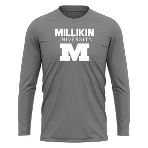 Men's Millikin University Adult Sport Long Sleeve Primary Logo - 1 of 4