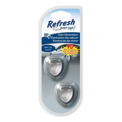 Refresh Your Car 2pk New Car Scent Diffuser Air Freshener : Target