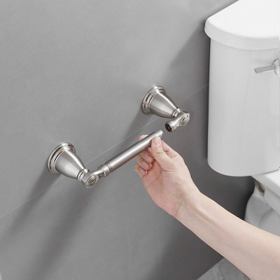 Brushed Nickel 24-Inch Metal 4-Piece Bath Hardware Set