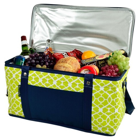 Picnic at Ascot ECO Large Insulated Tote/Cooler Bag - Trellis Green