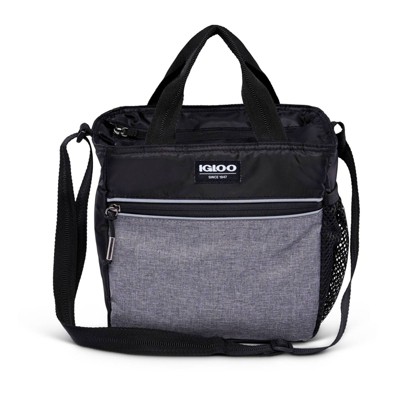 Igloo Repreve Urban Bowler Lunch Tote With Pack In - Black/white : Target