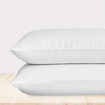 100% Organic Cotton Pillowcase Set - 300 Thread Count Percale, GOTS Certified - California Design Den