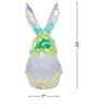 Seasonal LLC Prismatic Iridescent Gnome Bunny - Milo 16in - 4 of 4