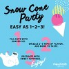 Thoughtfully Gourmet, Snow Cone Party Gift Set, Includes Ingredients for 20 Snow Cones, 8 Flavored Syrups, Toppings, and Paper Cups, Set of 20 - 4 of 4