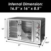 Elite Cuisine 45L French Door Convection Oven - Black - 3 of 4