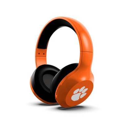 NCAA Clemson Tigers Wireless Bluetooth Over-Ear Headphones