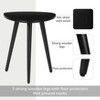MH London Bond 20" Solid Wood End Table Triangular Top - 4 of 4