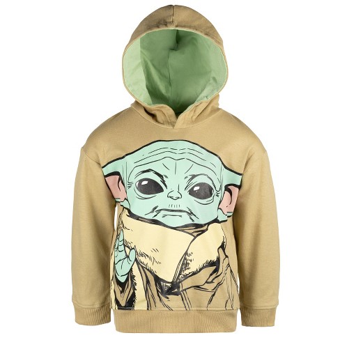 Boys baby 2024 yoda hoodie