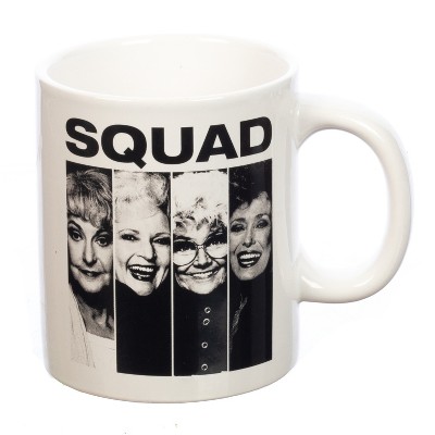 Golden Girls Squad 16 oz. Ceramic Mug with Embossed Decal