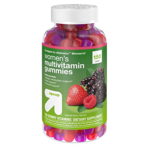 Women's Multivitamin Gummies - Natural Berry - 150ct - Up&Up™ : Target