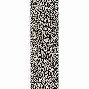 Hauteloom Adaya Leopard Print Wool Rug - 1 of 4