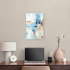 Art Remedy House of Lines I Blue Abstract Wall Art Framed - 2 of 4
