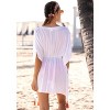 Women's Tassel Detail V-Neck Cover up Beach Dress - LASCANA - 2 of 4