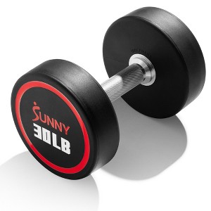 Round Urethane Dumbbells | Singles & Sets 5–50 LBS - 1 of 4