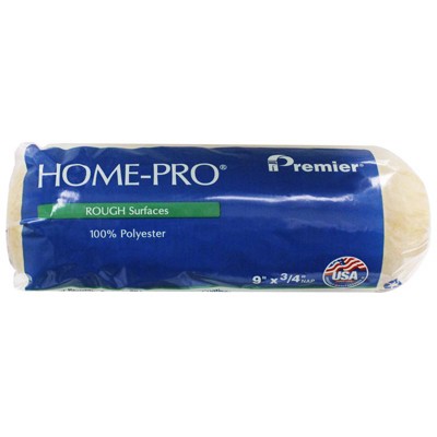 Premier Home-Pro Polyester 9 in. W X 3/4 in. Paint Roller Cover 1 pk (Case of 25)