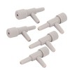 Unique Bargains Adjustable Aquarium Fish Oxygen Air Line Tubing Flow Control Valves Gray 5 Pcs - 3 of 3