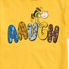Men's - Peanuts - Aaugh Pattern Charlie Brown Short Sleeve Graphic T-Shirt - 2 of 4