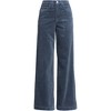 Lands' End Women's High Rise Wide Leg Corduroy Pants - 3 of 4