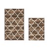 Savio Collection 100% Micro Polyester 2 Piece Bath Rug Set - Better Trends - 2 of 4