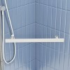 NicBex Shower Door 34.75" Wx72"H Frameless Piovt Shower Door with 1/4" (6mm) Clear SGCC Tempered Glass with Reversible Installation - 2 of 4