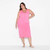 Women's ButterBliss Keyhole Racer Back Midi Bodycon Dress - Wild Fable™ - 2 of 3