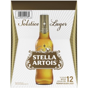 Stella Artois Seasonal Lager Beer - 12pk/11.2 fl oz Bottles - 1 of 4