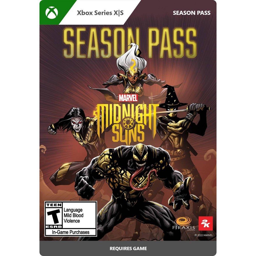 Photos - Game Marvel's Midnight Suns: Season Pass - Xbox Series X|S (Digital)