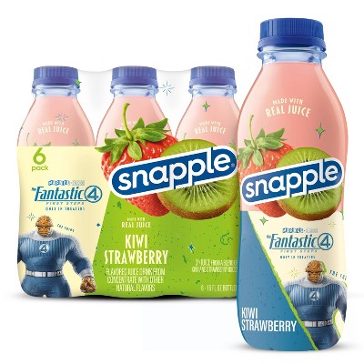 Snapple Kiwi Strawberry Juice Drink - 6pk/16 fl oz Bottles