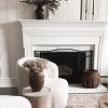 Bella Swivel Barrel Chairs Set Of 2,Armrest 360° Swivel Nursery Chai,27'' Seat Width Velvet Swivel Chair-Maison Boucle - 4 of 4