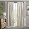 PAGED Pleat Curtain Panel with Tieback,Blackout Curtains with Rod Pocket & Back Tabs,Window Curtains for Living Room,Bedroom - 2 of 4