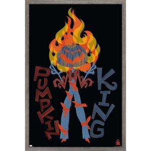 Trends International Disney Tim Burton's The Nightmare Before Christmas - Pumpkin Framed Wall Poster Prints - 1 of 4