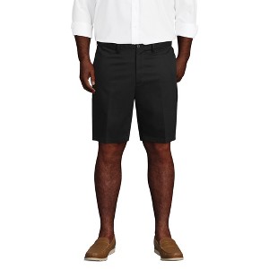 Lands' End Men's Comfort Waist 9" No Iron Chino Shorts - 1 of 4