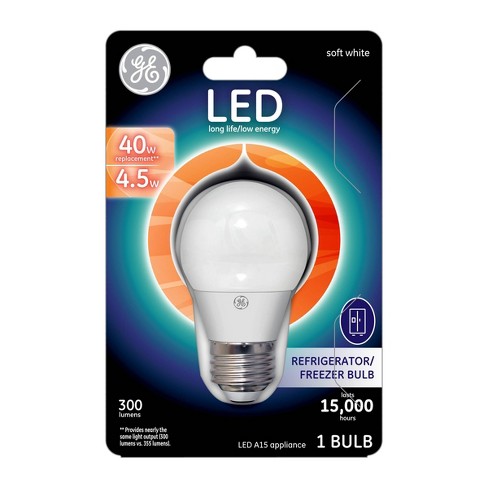 Ge 40w Led Light Bulbs White : Target