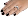 Pompeii3 1/2ct Vintage Diamond Engagement Ring 14K White Gold - 3 of 4