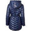 Sportoli Womens Winter Coat Reversible Faux Fur Lined Quilted Puffer Jacket - 2 of 4