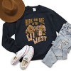 Simply Sage Market Women's Graphic Sweatshirt Ride or Die Wild West - 3 of 3
