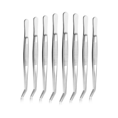 LOVELAY CREATIONS 8-Pack Serrated Tip Tweezers